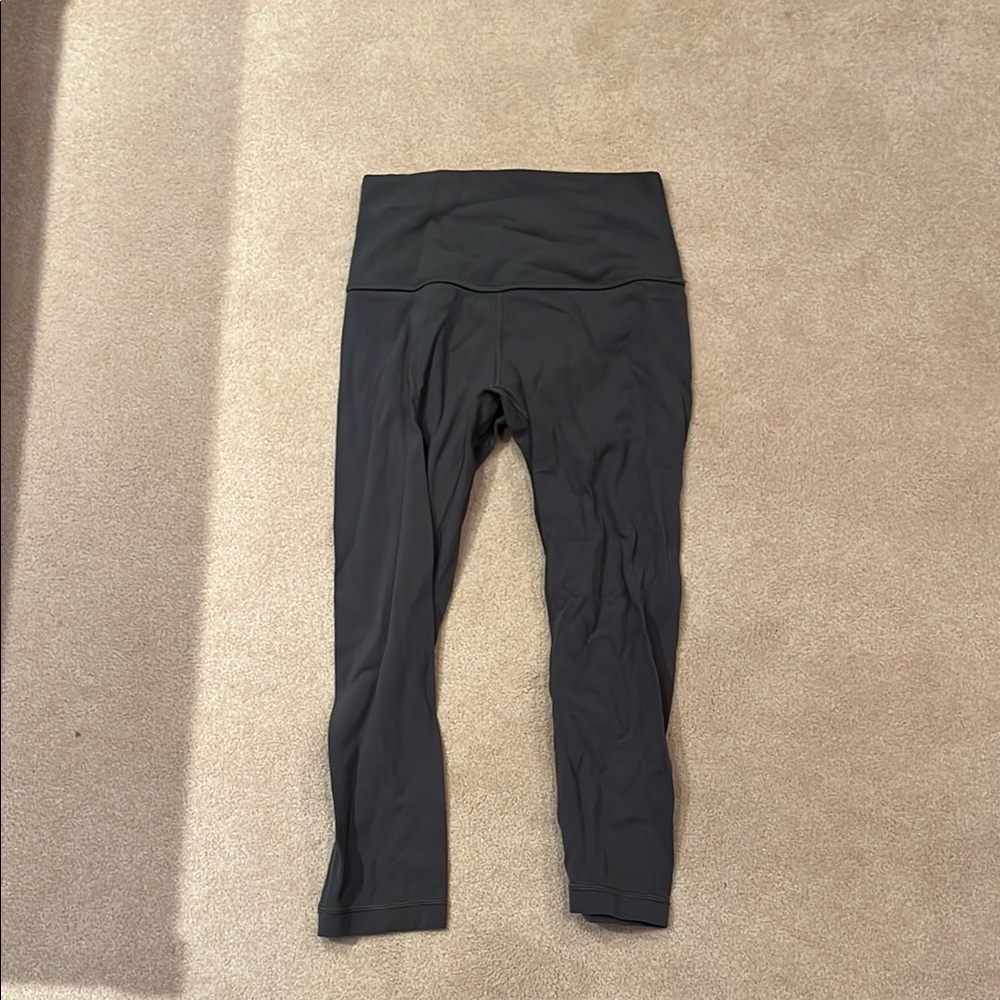 Lululemon Dark Green High-Waisted Leggings